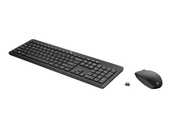 HP 230 Wireless Mouse and Keyboard Combo, black